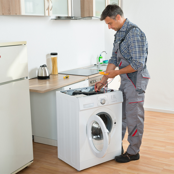can you walk me through the steps of troubleshooting my washer issue in Wainaku
